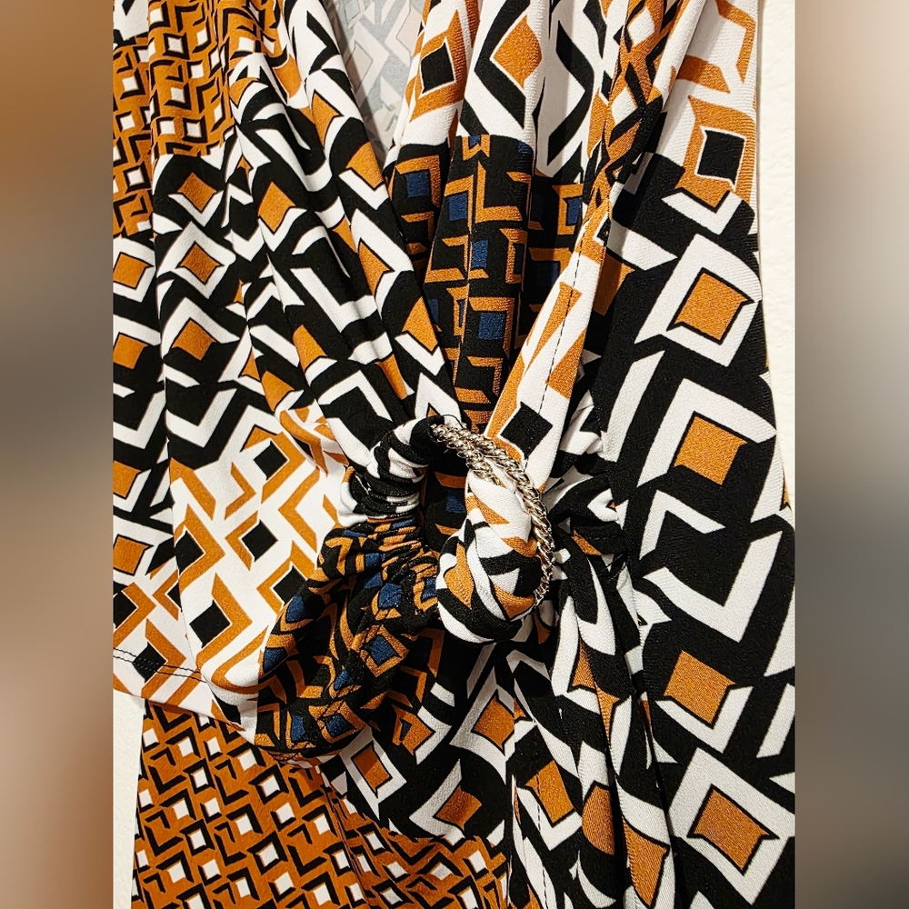 Joseph Ribkoff Multicolor Patterned Blouse New - image 4